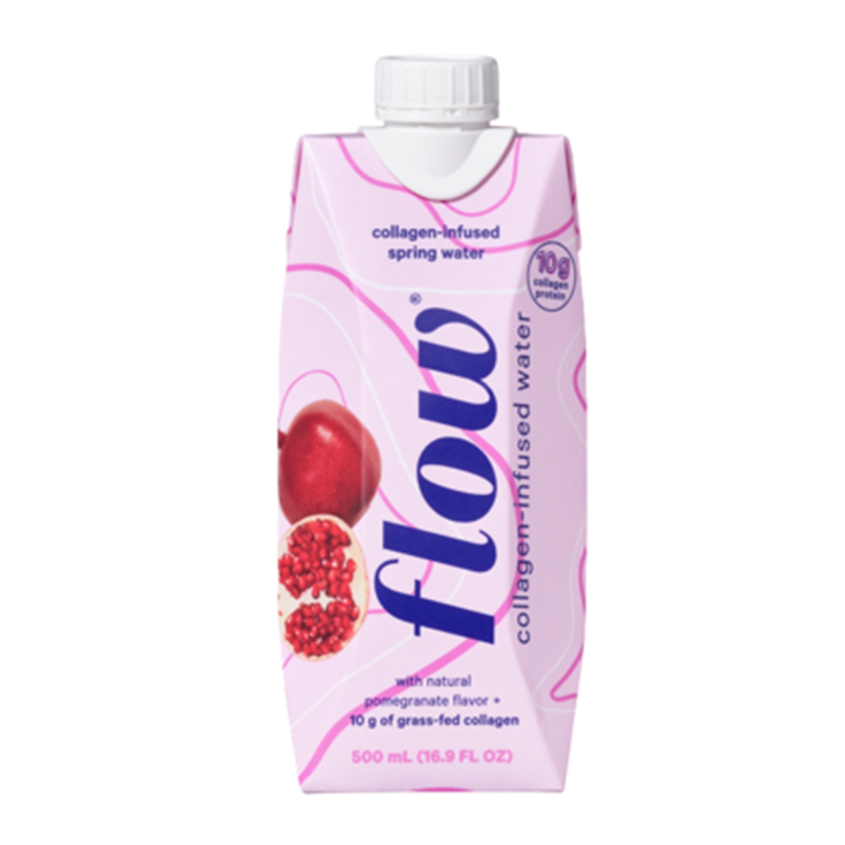 Flow Collagen Water Pomegranate 500ml