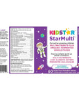 Kidstar StarMulti Pure Multi Vitamin and Minerals 60 tablets