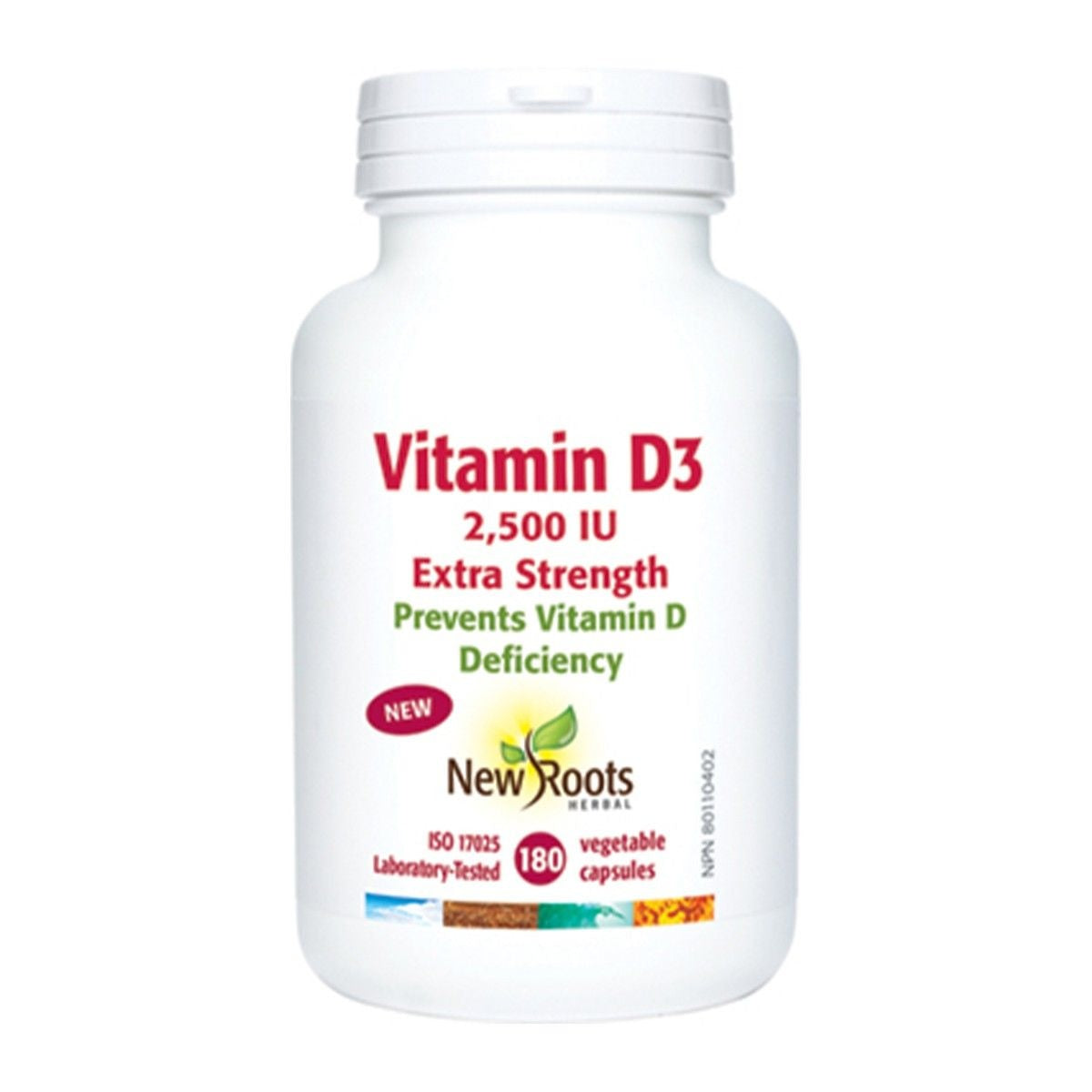 Vitamin D3 2500 IU 180 vcap