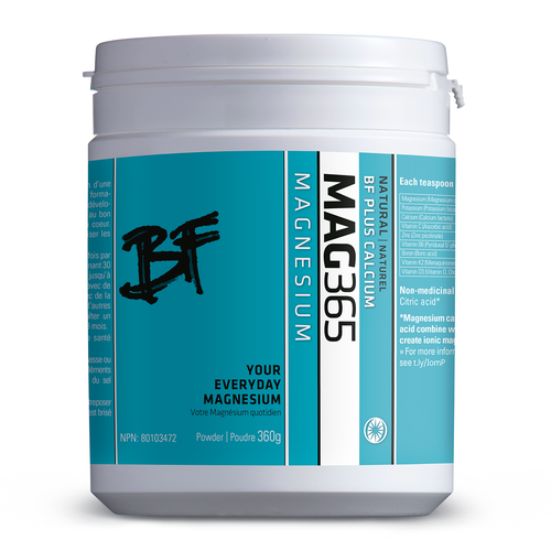 Mag 365 BF Magnesium + Calcium Natural-360g