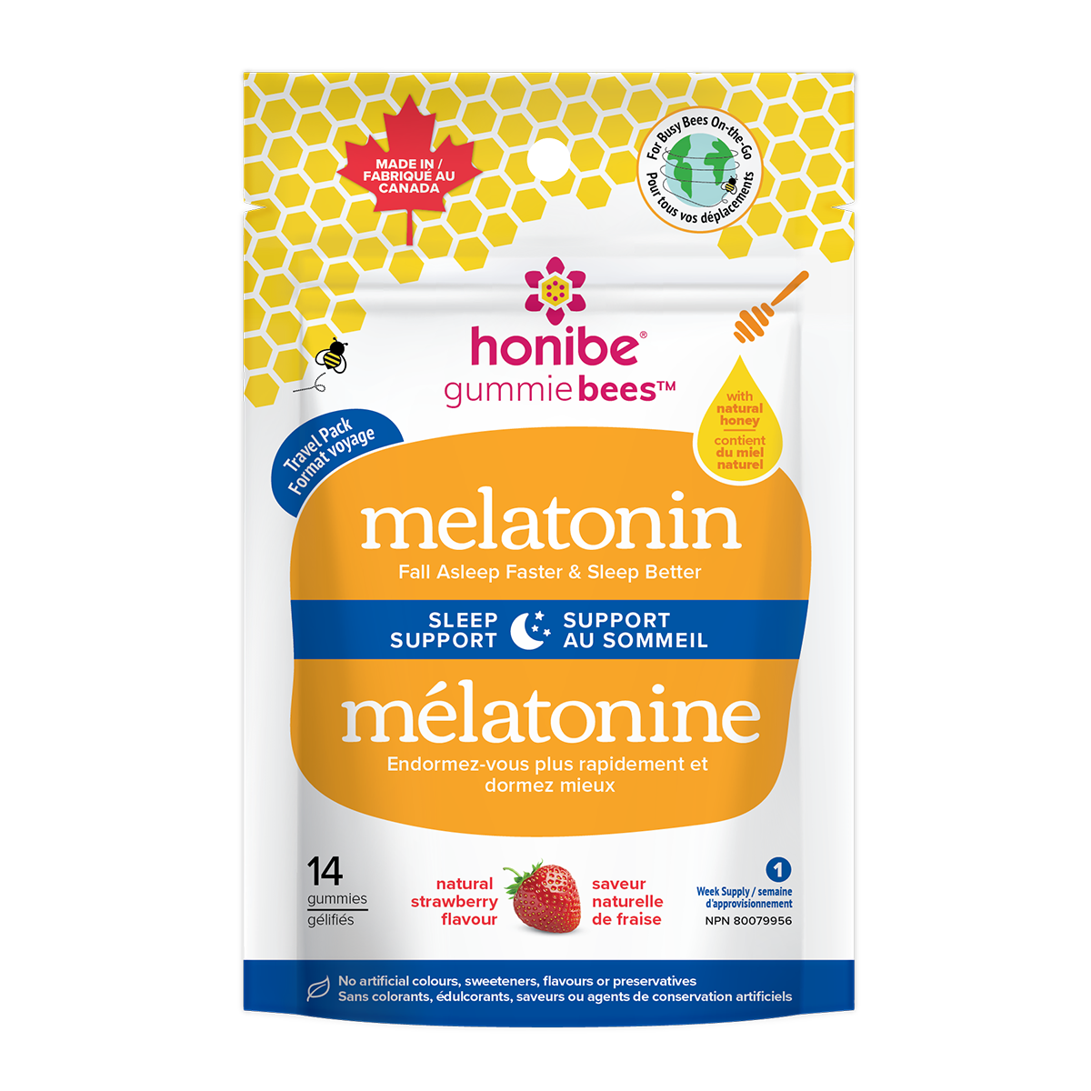 Honibe Melatonin On-The-Go