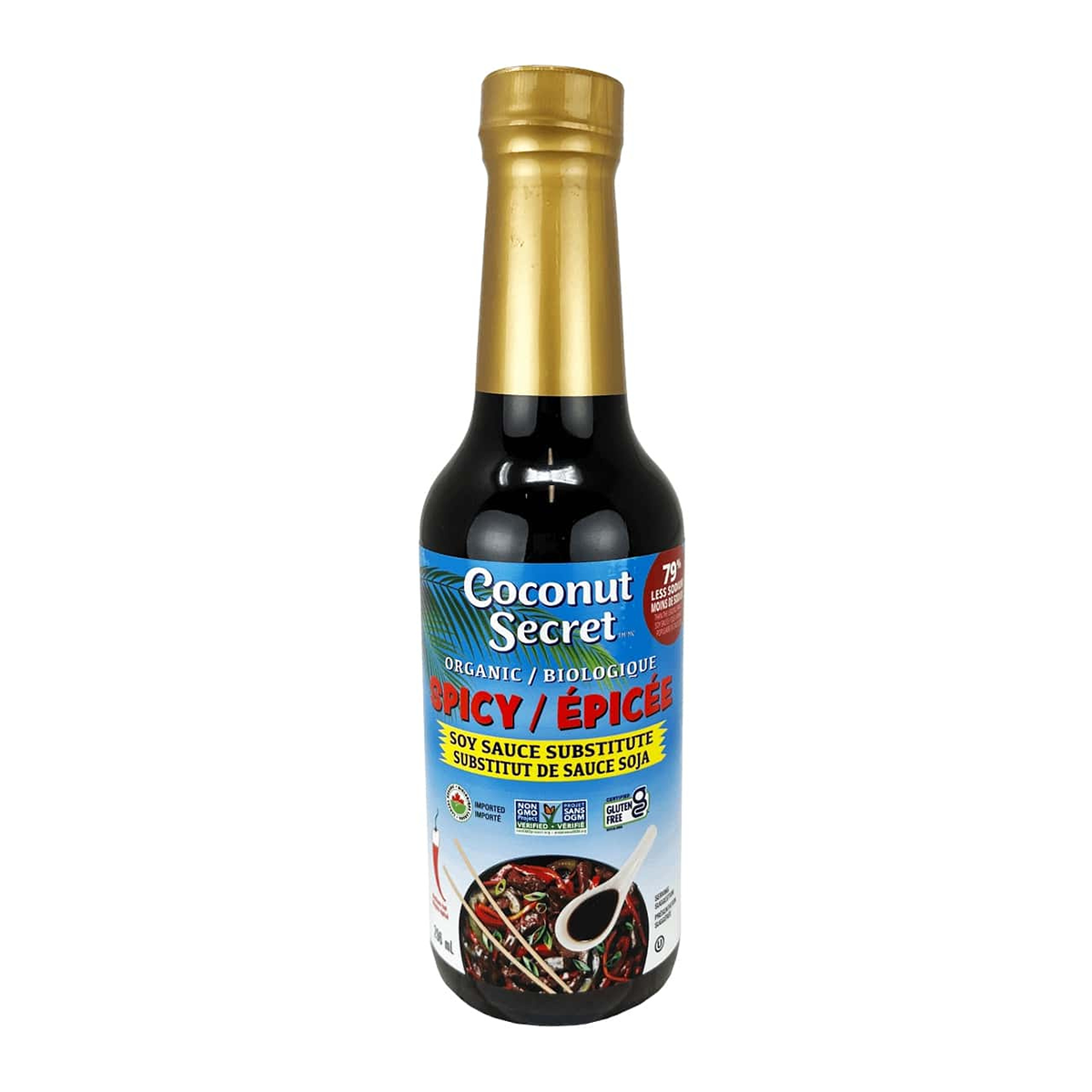 Coconut Secret Spicy Soy Sauce Substitute 296ml