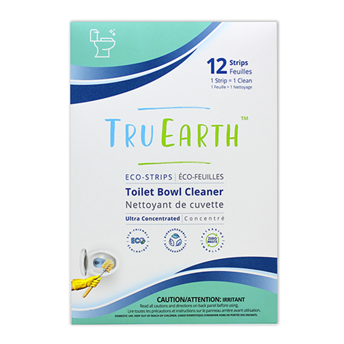 TruEarth Towel Bowl Cleaner strips 12 strips