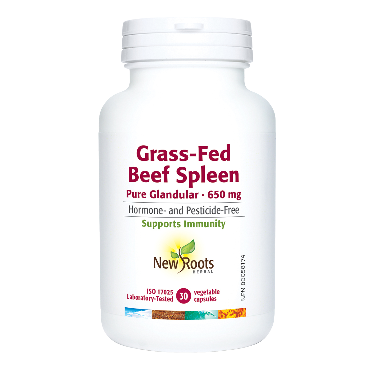 New Roots Pure Spleen 650mg 30 caps
