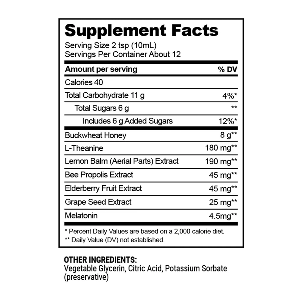 Beekeepers Naturals Propolis Cough Syrup Nightime Elixer 118ml