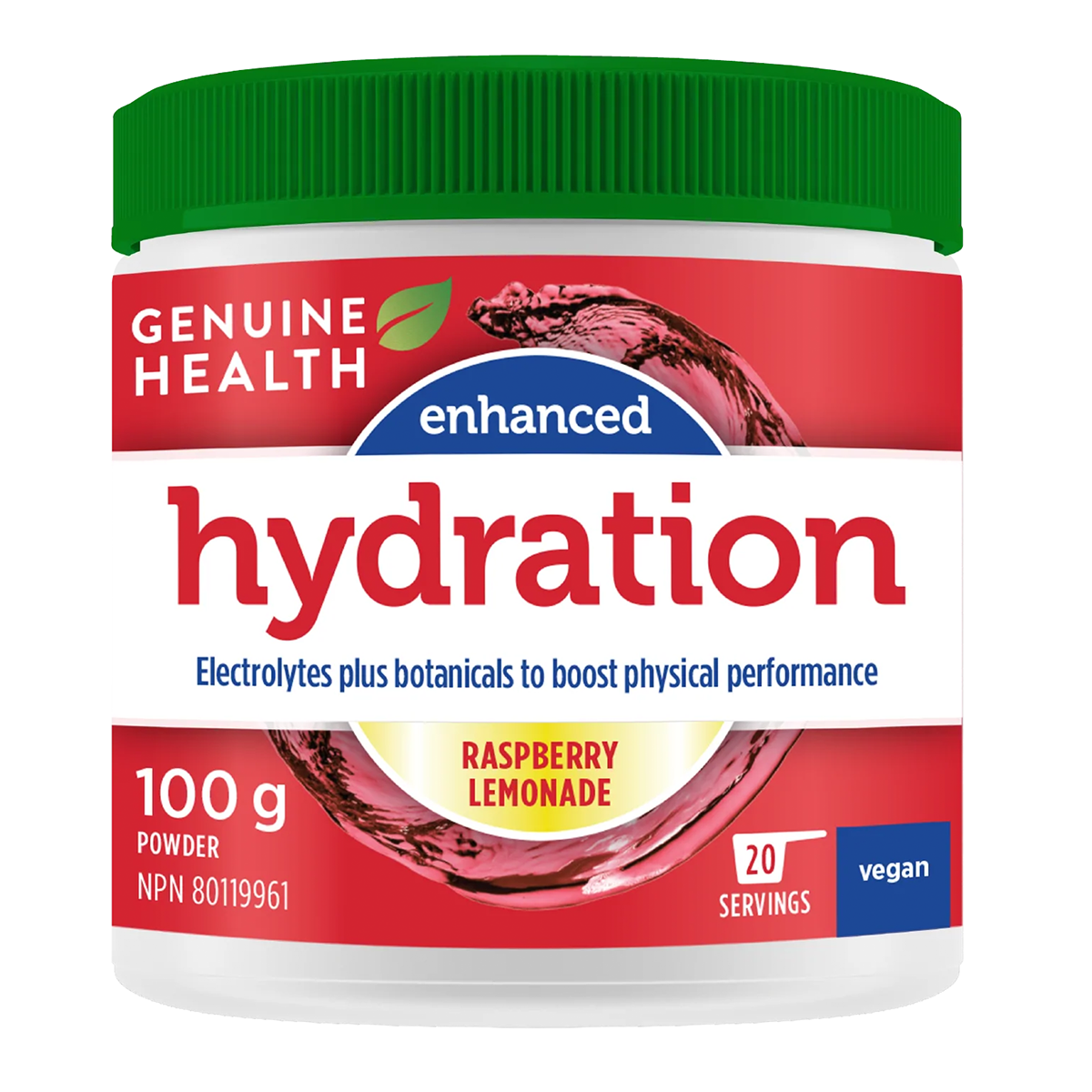 Enhanced Hydration Raspberry Lemonade 100g