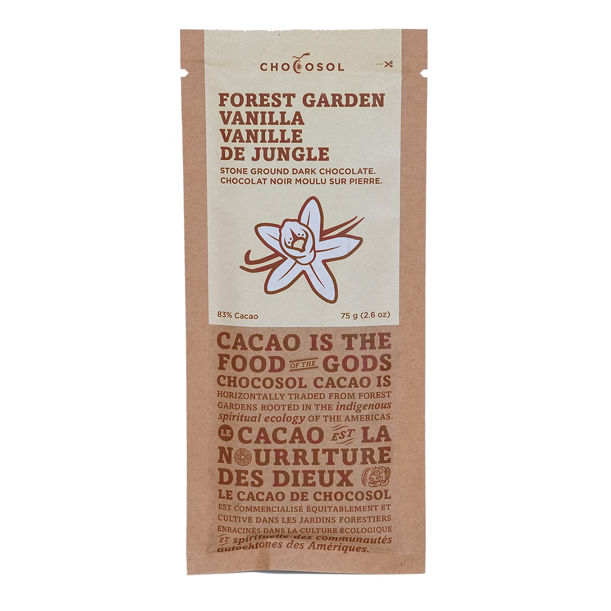 Chocosol Forest Garden Vanilla 75g