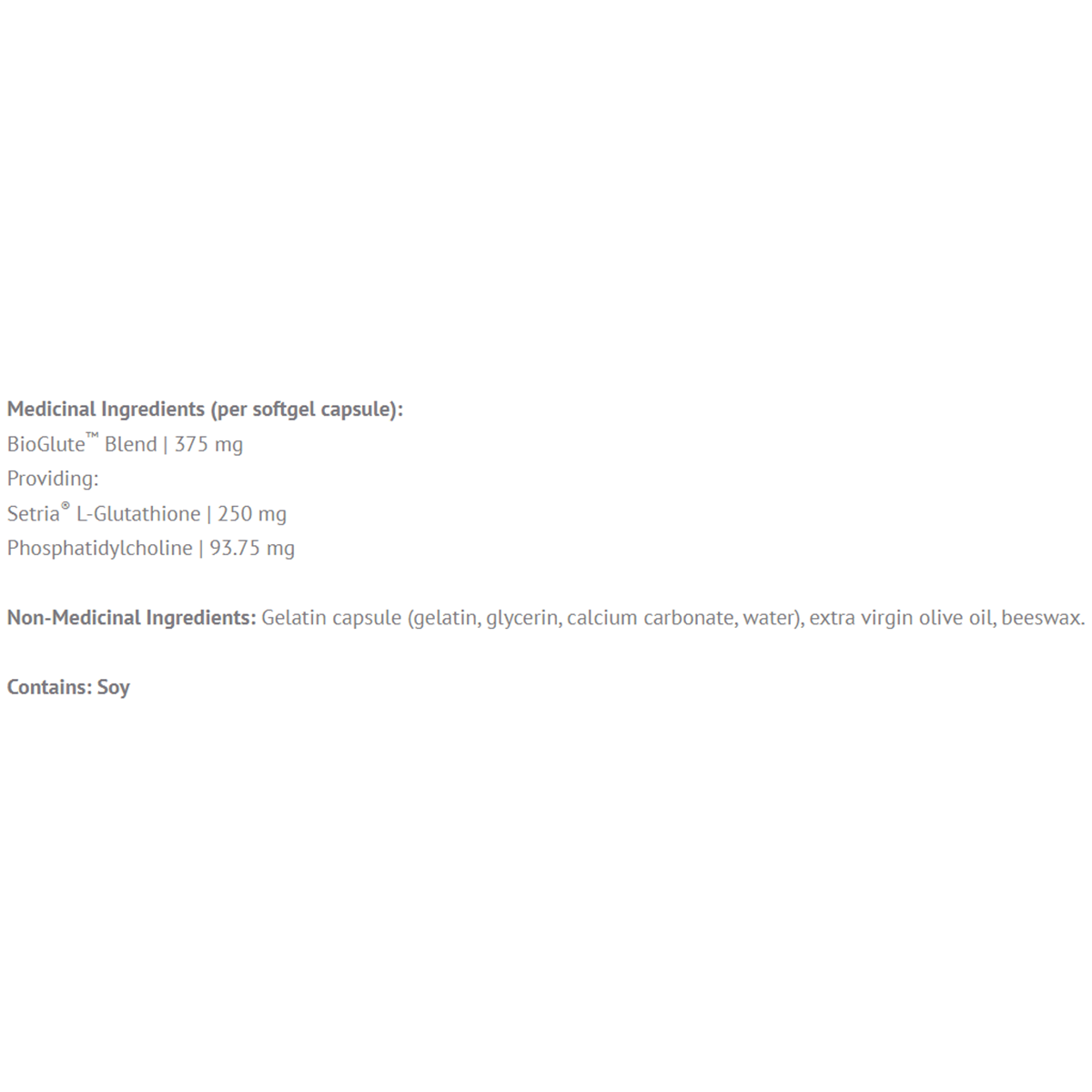 Pure Encapsulations Liposomal Glutathione 30 caps