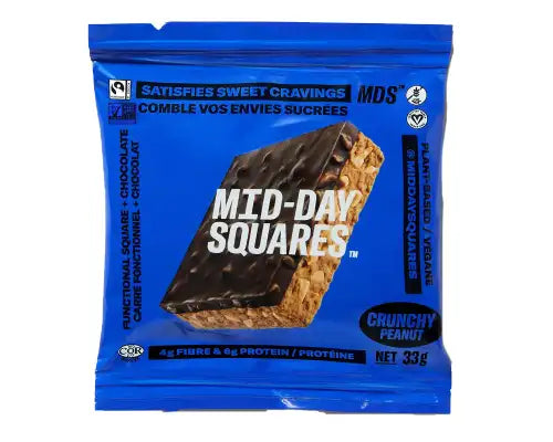 Mid day squares Crunchy Peanut 4 pack