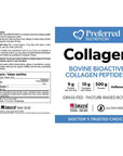 Preferred Nutrition Bovine Bioactive Collagen Peptides 500g Powder