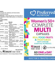 Preferred Nutrition Women's 50+ Complete Multi 60 vcap