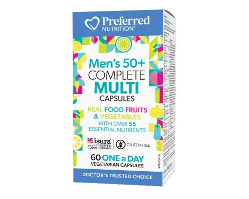 Preferred Nutrition Men's 50+ Complete Multi 60 vcap