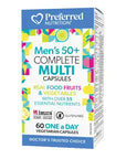 Preferred Nutrition Men's 50+ Complete Multi 60 vcap