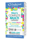 Preferred Nutrition Men's Complete Multi 60 vcap