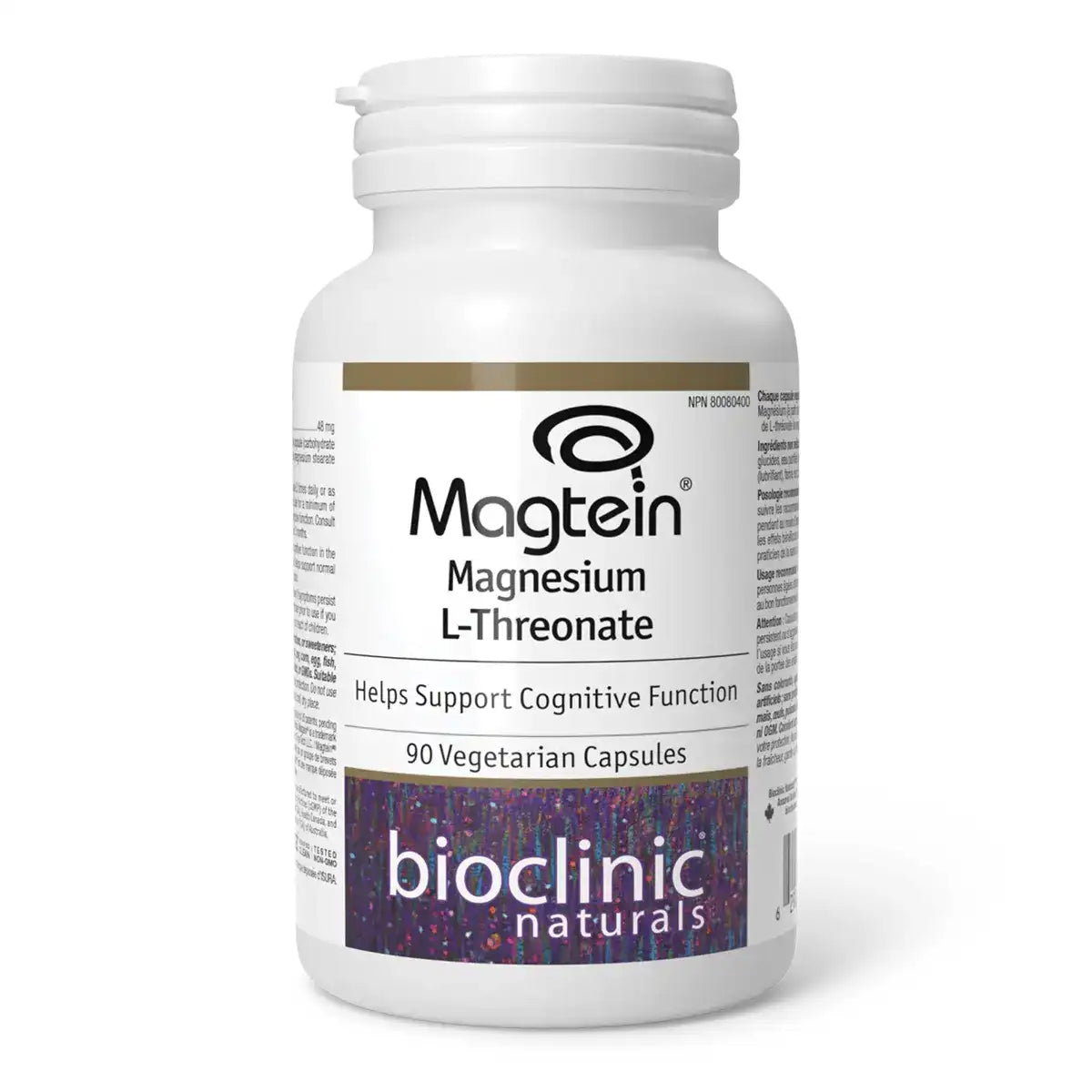 Bioclinic Magnesium L-Threonate 90 Veggie Caps