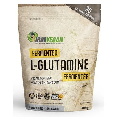 Iron Vegan Fermented L-Glutamine Powder Unflavoured 400g
