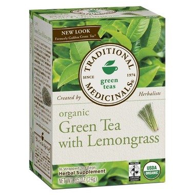 Organic Green Tea Lemongrass 16 tea bags
