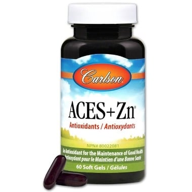 Carlson ACES+ Zinc 60 softgels