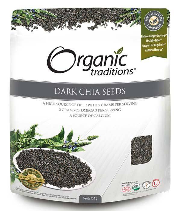 Dark Chia Seeds 454g
