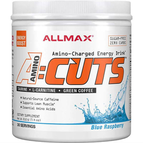 Allmax A Cuts Pre Workout Blue Raspberry 252g