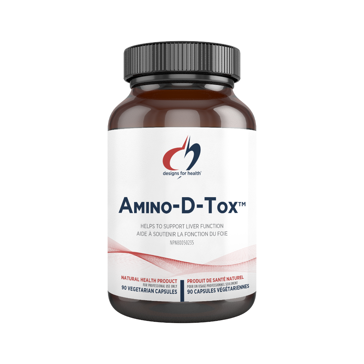 Designs For Health Amino-D-Tox 90 vegetarian capsules