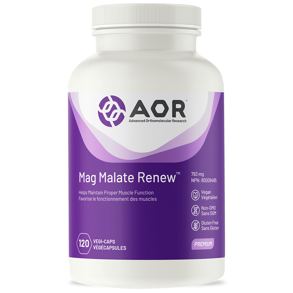 AOR Mag Malate Renew 120 caps