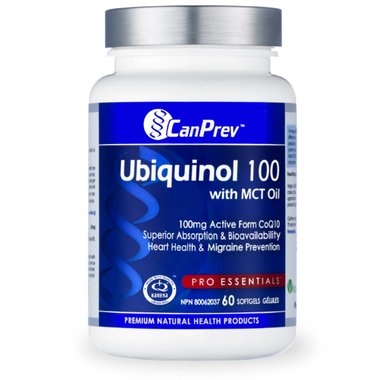 Can Prev Ubiquinol 100mg 60 softgels