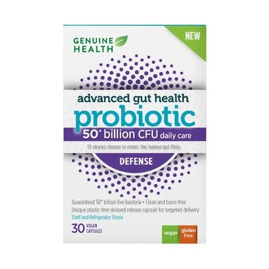 Advanced Gut Health Probiotic Defense 50 Billion 30 caps