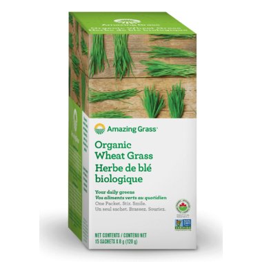Amazing Grass Organic Wheat Grass Box of 15