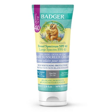 Badger Baby Sunscreen SPF 40 2.9oz
