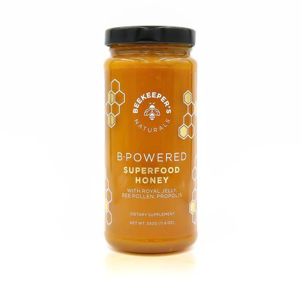 Beekeepers Naturals Bee Powered Superfood Honey