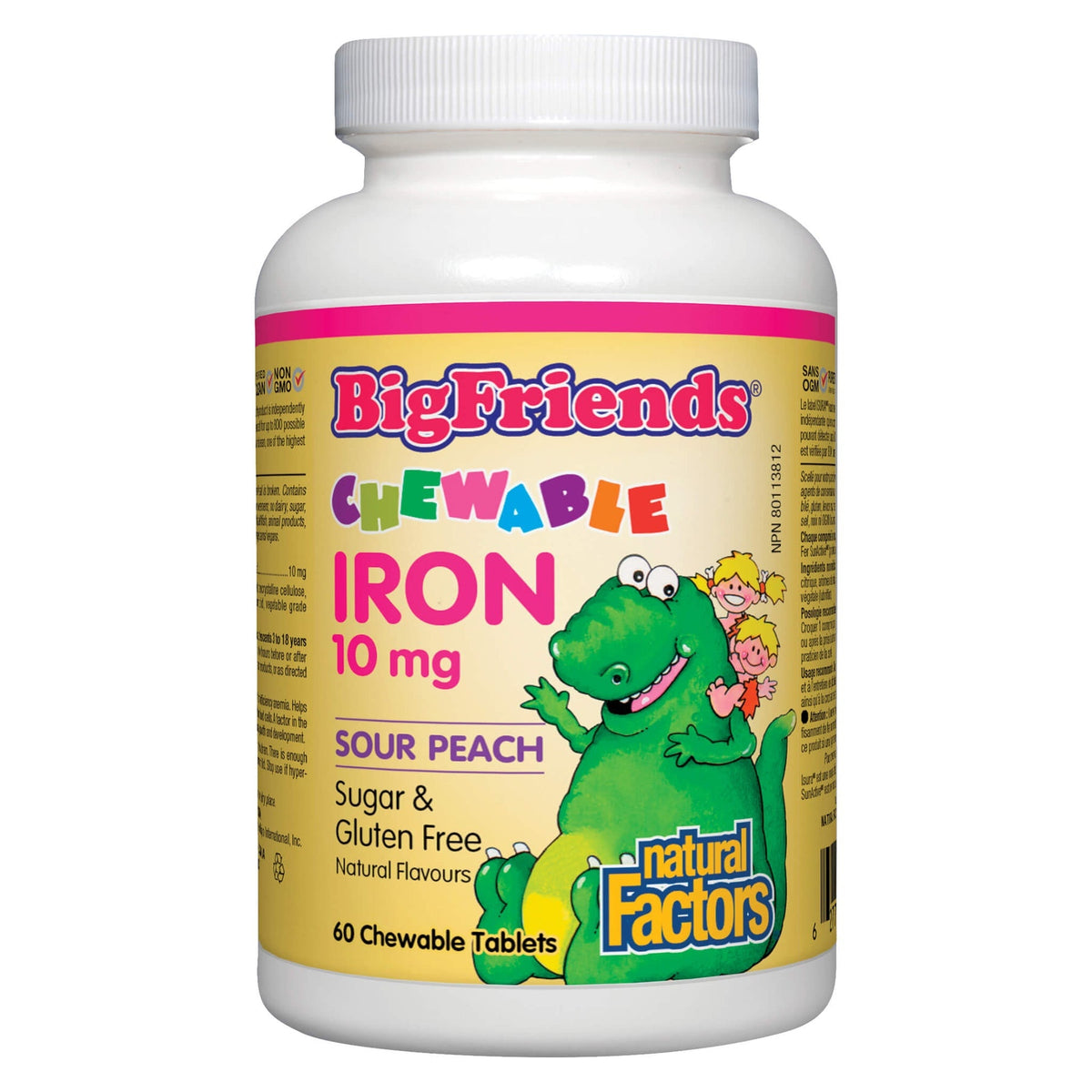 Natural Factors Big Friends Iron10mg