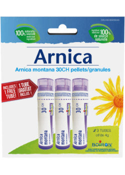 Boiron Arnica 30CH 2+1 Pack- 80 Pellets
