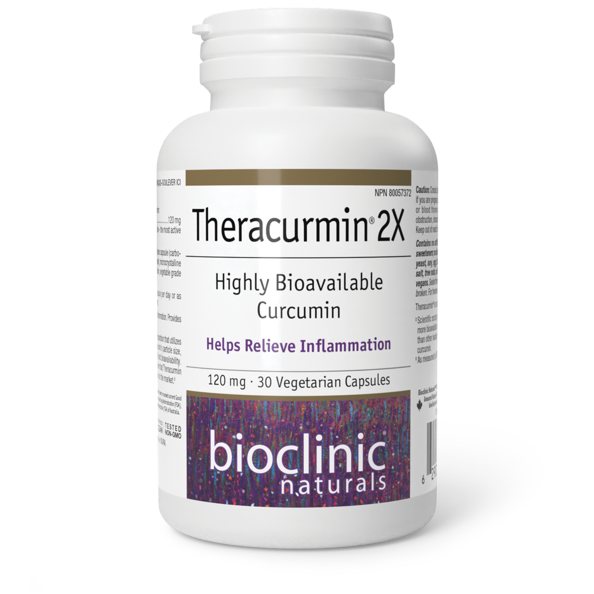 Bioclinic Theracurmin 2X 120mg 75 vcap
