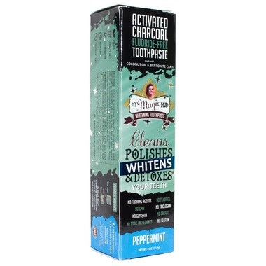 Activated Charcoal Toothpaste Peppermint 113g