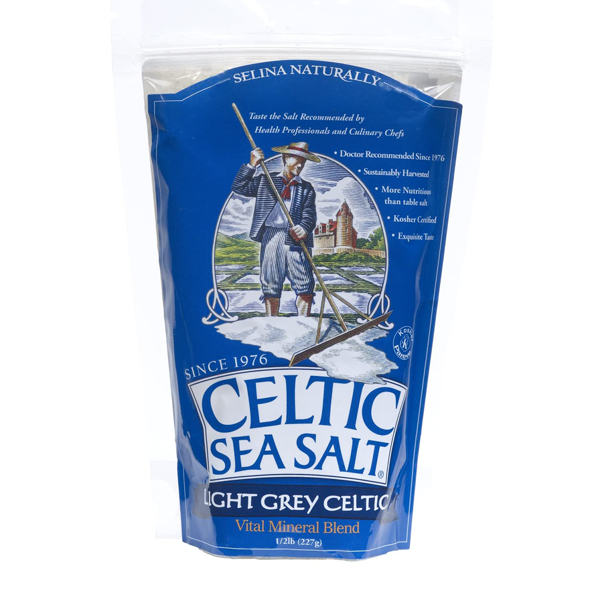 Selina Naturally Light Grey Celtic Sea Salt 227g