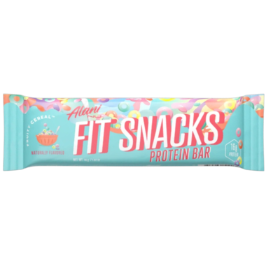 Alani Nu Fit Snacks Protein Bar Fruity Cereal single