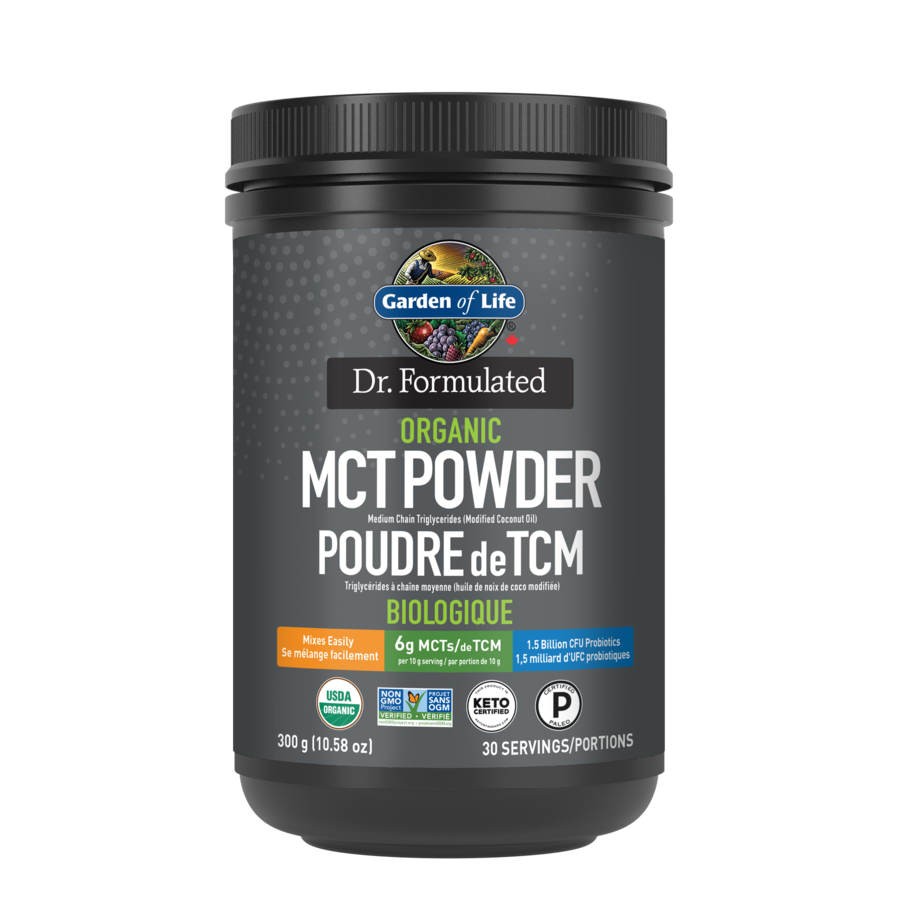 Dr. Formulated Organic MCT Oil Powder 300g