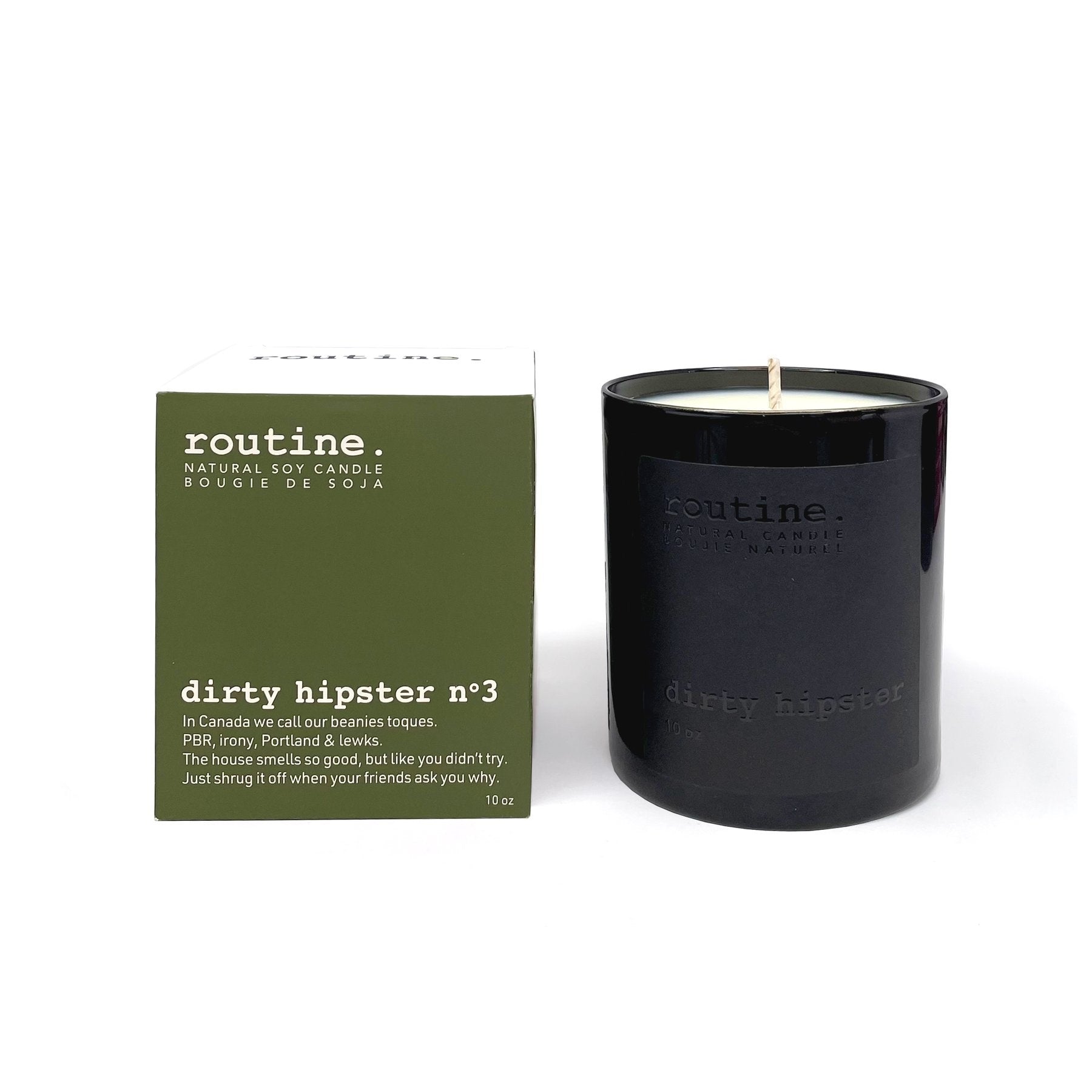 Routine Soy Candle Dirty Hipster