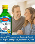 Carlson Wild Norwegian Cod Liver Oil Lemon 250ml