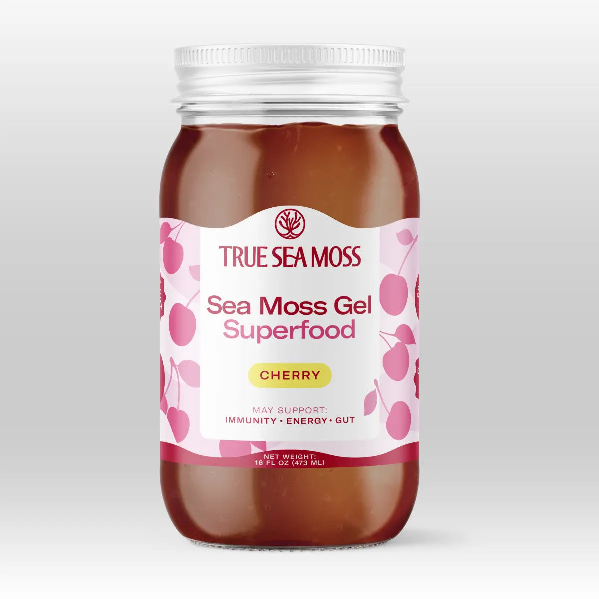 True Sea Moss- Cherry 473mL