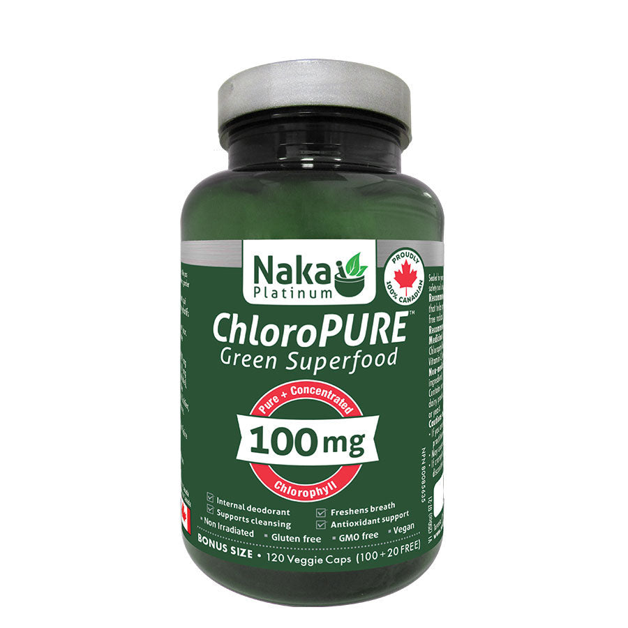 Naka ChloroPure 100mg 120 caps