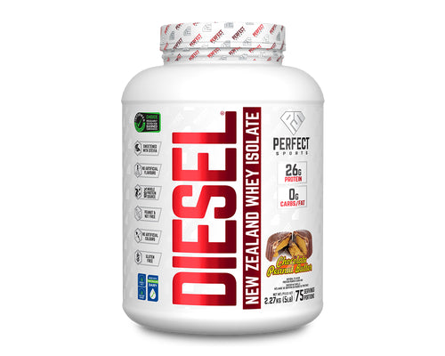 Diesel Whey Protein New Zealand Isolate Chocolate Peanut Butter 5lb