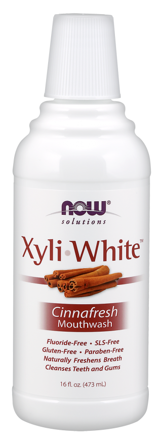 NOW Xyliwhite Cinnafresh Mouthwash 16oz