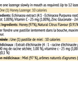 Honibe Honey Lozenges With Zinc and Vitamin C - Citrus 10 lozenges