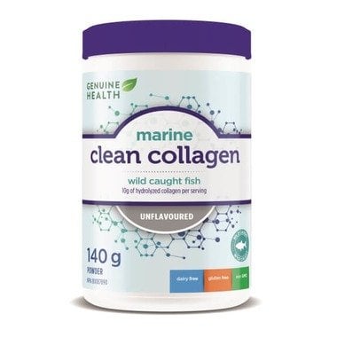 Genuine Health Marine Clean Collagen Unflavoured 140g
