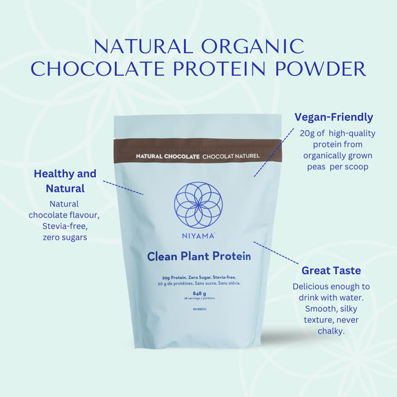 Niyama - Clean Plant Protein - Chocolate - 848g
