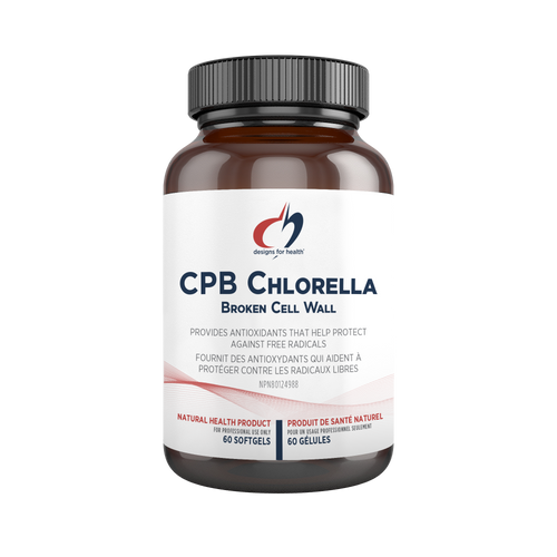 Designs for Health - CPB Chlorella - Broken Cell Wall - 60 Softgels