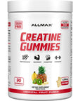 Allmax Creatine Gummies - Tropical Fruit Punch 90 gummies