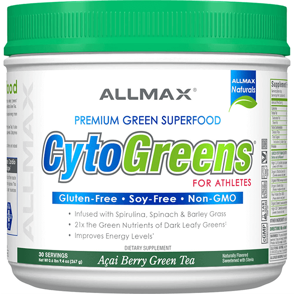 Allmax CytoGreens Acai Berry Green Tea 267g